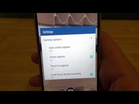 Take a Picture or Start Video Recording with Voice Speech Recognition   HTC One M9
