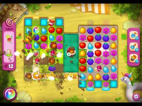 GardenScapes Level 4257 Challenge (21 moves)