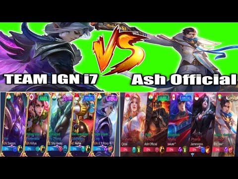 TEAM IGN i7 VS TEAM Ash Official | MLBB