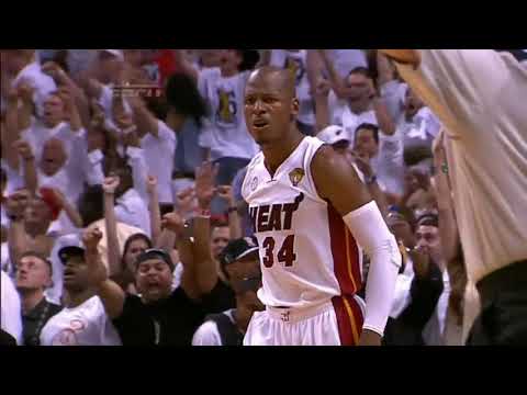 Ray Allen's AMAZING game-tying 3-pointer in Game 6!