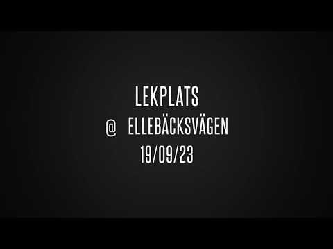 LEKPLATS @ ELLEBÄCKSVÄGEN - Kallinge (RONNEBY) - 190923 (BLEKINGE)