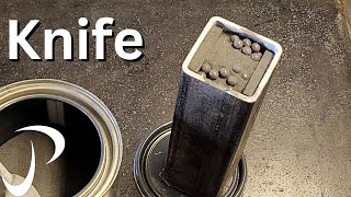 Forging a Knife From Ball Bearings