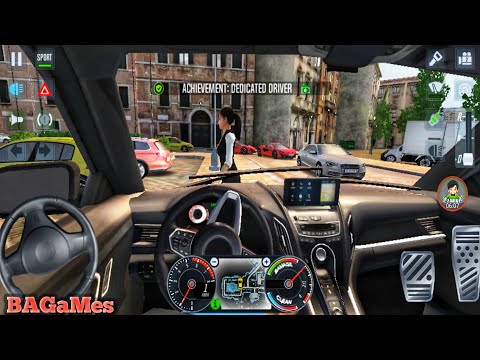 Taxi Sim 2020 #30 Blue Family SUV CAR UBER DRIVER Games 3D 🚖👨‍👩‍👧‍👦 Android i0S Gameplay