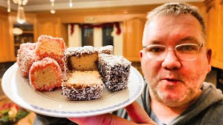 Lamingtons + Pink Lady Squares: Newfoundland Treats