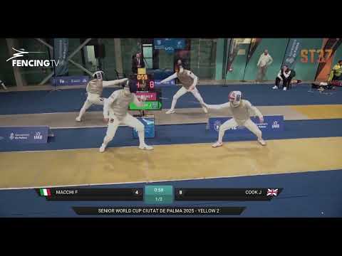 Spain World Cup 2025 SMF - L64 - Fillipo Macchi ITA vs Jaime Cook GBR
