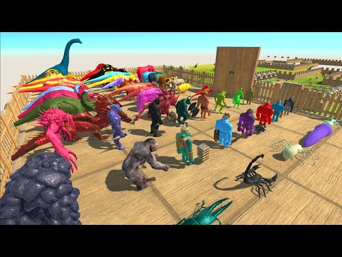 Colors Every Unit Championship - Animal Revolt Battle Simulator