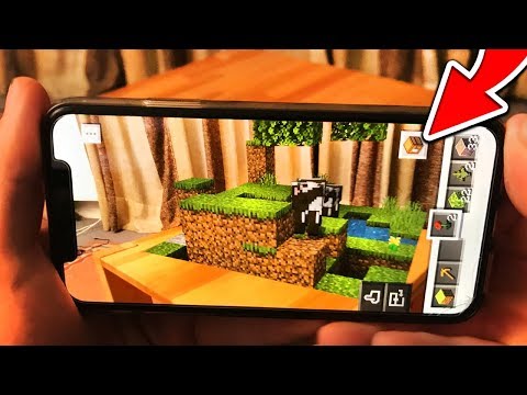 I PLAY Minecraft in REAL LIFE (Minecraft Earth)