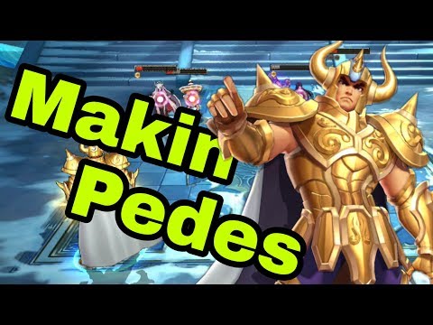 Testing Aldebaran pake Cosmo Double Head Snake - Saint Seiya Awakening -