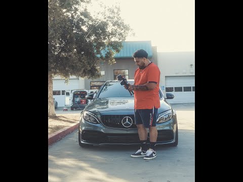 C63S GETS LOWERED!!!!