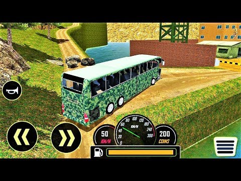 Army Bus Driver US Soldier Transport Duty -Best Android Gameplay HD