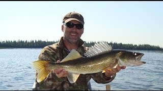 preview picture of video 'White River Air Walleye Fishing'