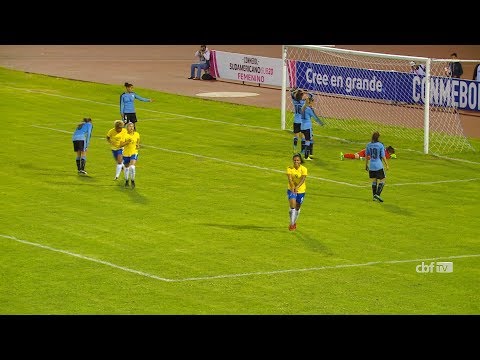 Brasil 3 x 0 Uruguai - Sudamericano Sub-20 Feminino 2018