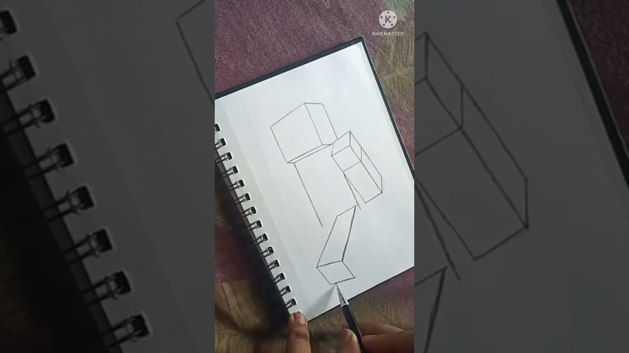 Minecraft Steve drawing tutorial for kids #art #shorts #drawing