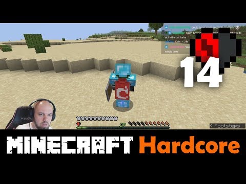Minecraft Half-Hearted Hardcore Episode 14 - "Oh, This Place is Death" - Highlights