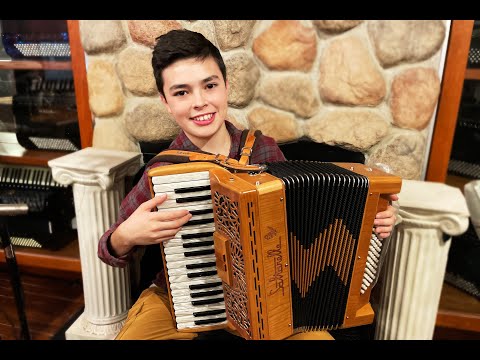 SALTCLIFII3560CW - Cherry Saltarelle Clifden Piano Accordion MM 35 60 $6699