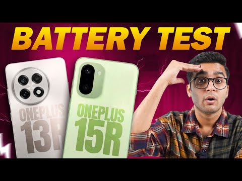 OnePlus 15R vs OnePlus 13R Battery Drain Test Comparison | Shocking Results! 🚀