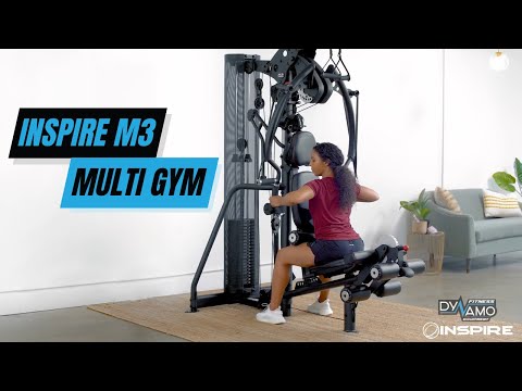 Inspire M3 Multi Gym | Full Body Fitness Machine | Dynamo Fitness Equipment