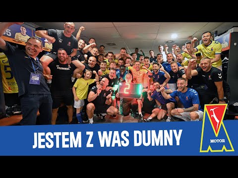 "Jestem z Was dumny" | kulisy meczu Motor Lublin — Podbeskidzie Bielsko Biała | 26.05.2024