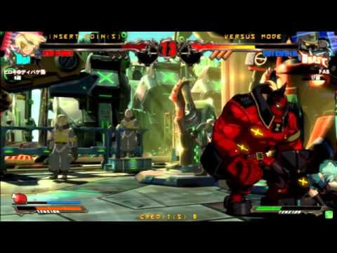 GGXrd 1.1 3/28/2015 Mikado - FAB (Potemkin) VS Hiroki (Sin)/Roi (Sol)