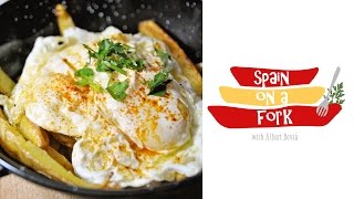 Spanish Broken Eggs - Huevos Rotos con Patatas