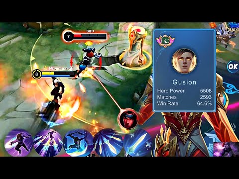 GUSION FREESTYLE MONTAGE 2023🔥| GUSION MONTAGE 19 - MLBB