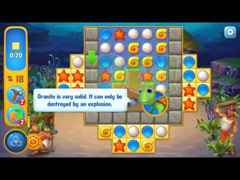 Fishdom level 38 Gameplay (iOS Android)
