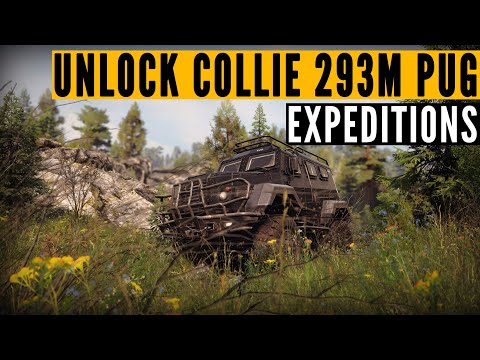 How to UNLOCK the COLLIE 293M "Pug" in Expeditions: A MudRunner Game