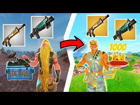 The ZERO to HERO Challenge in Fortnite!