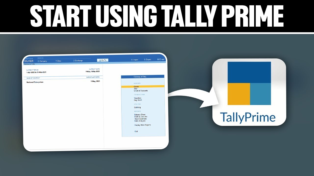 How To Start Using Tally Prime For Beginners ! (Full Tutorial)