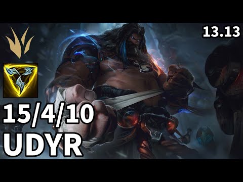 Udyr Jungle vs Kayn - EUW Master | Patch 13.13