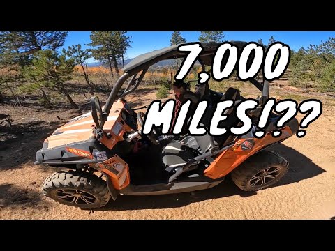 Zforce 800 review at almost 7,000 miles - most reliable UTV ever?