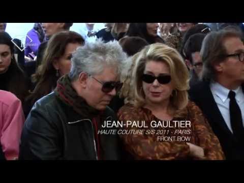 Catherine Deneuve, Jean-Paul Gaultier, Haute Couture S/S 2011- Paris Front Row