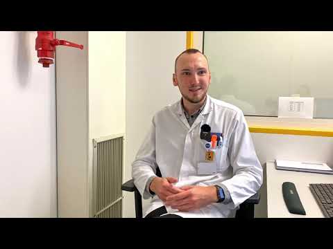 Muaz Barucic: mit Begeisterung bei der Arbeit