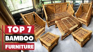 Best Bamboo Furniture: 7 Must-Have Items for Your Home