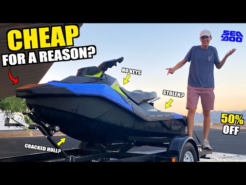 , title : 'We Bought a 2021 Sea-Doo Spark at Auction DIRT CHEAP! Will it start?'