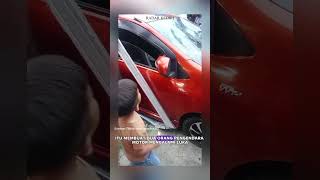 Download lagu Viral! A car was attacked by a mob after it fled after hitting several motorists in Bogor. mp3