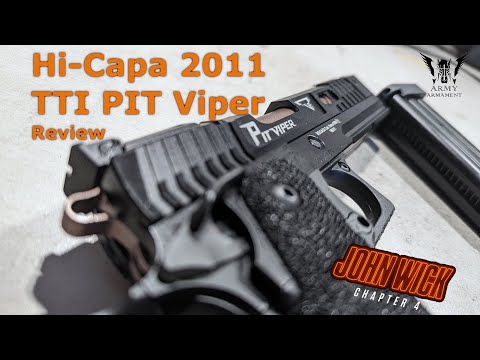 Sammlerwaffe oder CQB-Monster? | Review Army Armament TTI Pit Viper -R601