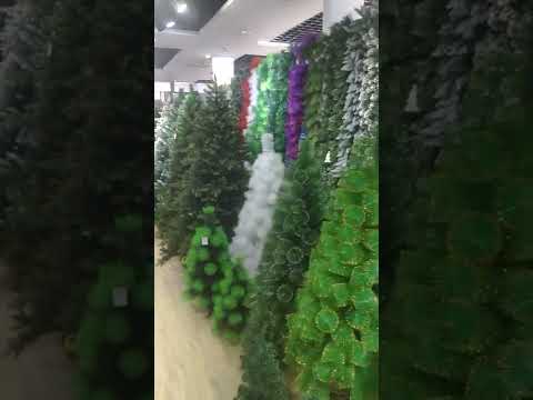 Green artificial christmas tree, size: 4 inch