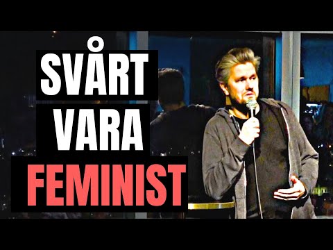 Svårt vara feminist | Frukt på pizza | Fredrik Andersson standup