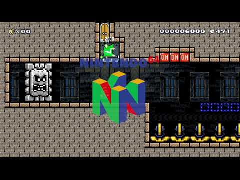 Popular Minigames by Dylan 1489 🍄 Super Mario Maker 2 #alc