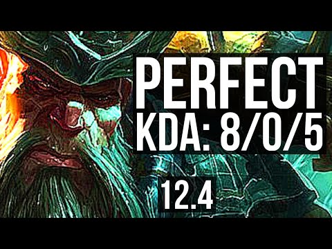 GANGPLANK vs KARMA (TOP) | 8/0/5, 1.8M mastery, Legendary, 400+ games | EUW Diamond | 12.4