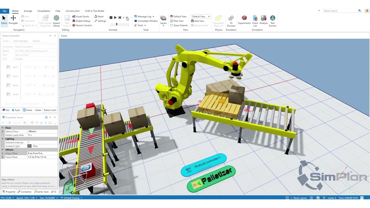 Emulate3D Overview: Digital twins for planning, simulation and virtual commissioning
