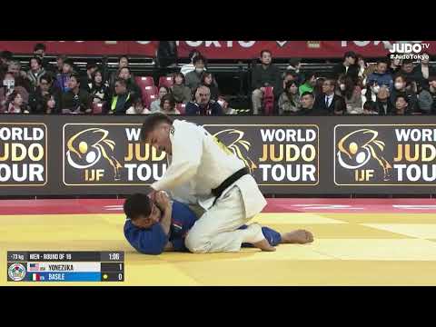 Jack Yonezuka (USA) VS Fabio Basile (ITA) | Round of 16 -73kg | Tokyo Grand Slam 2025