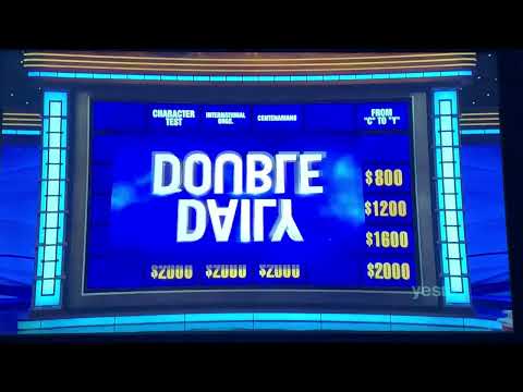 Double Jeopardy, Amy Schneider DAY 33 - 3rd Daily Double (1/14/22)