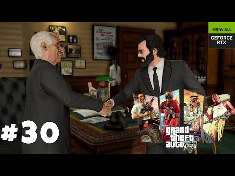GTA 5: 'Mr. Richards' Mission Walkthrough RTX Graphics MOD [GTA 5 #30 4K 60FPS RAY TRACING]