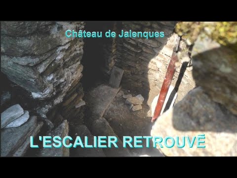 Découverte d'un escalier (vidéo)