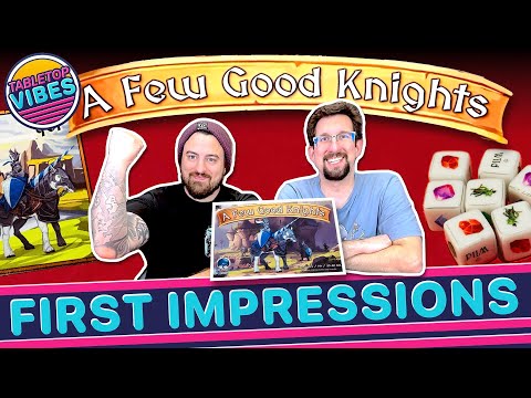 A Few Good Knights Board Game | First Impression Review