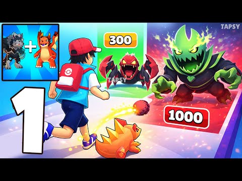 🔥Monster Pocket Run and Building Gameplay Walkthrough Part 1 – Satisfying Run & Build (Android,iOS)