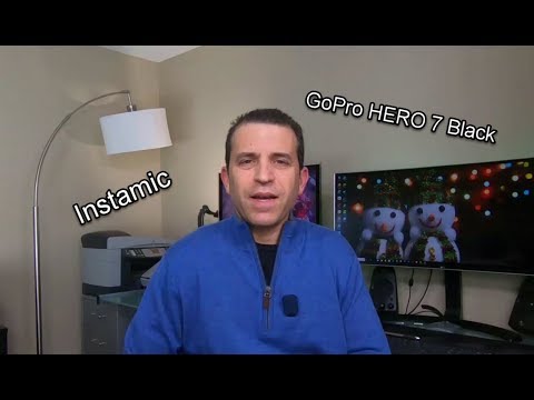 GoPro Hero 7 Black And Instamic Wireless Mic-Voice Recorder Option Demo