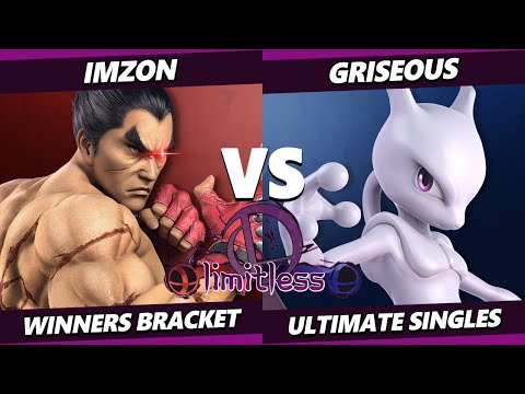 DAT Limitless 2 - Imzon (Kazuya, Cloud) Vs. Griseous (Mewtwo) Smash Ultimate - SSBU